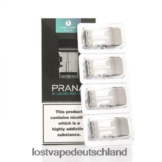 Lost Vape Prana Schoten (4er-Pack) r1 1,2 Ohm LVN20L400 Lost Vape Pods Near Me