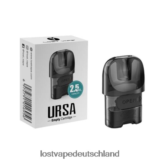 Lost Vape URSA Ersatzkapseln schwarz (2 ml leere Pod-Kartusche) LVN20L215 Lost Vape Preis Deutschland