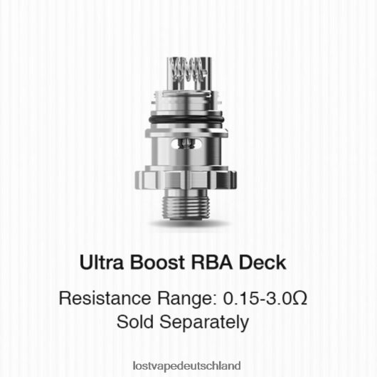 Lost Vape Ultra Boost-Spulen (5er-Pack) RBA-Deck LVN20L351 Lost Vape Deutschland